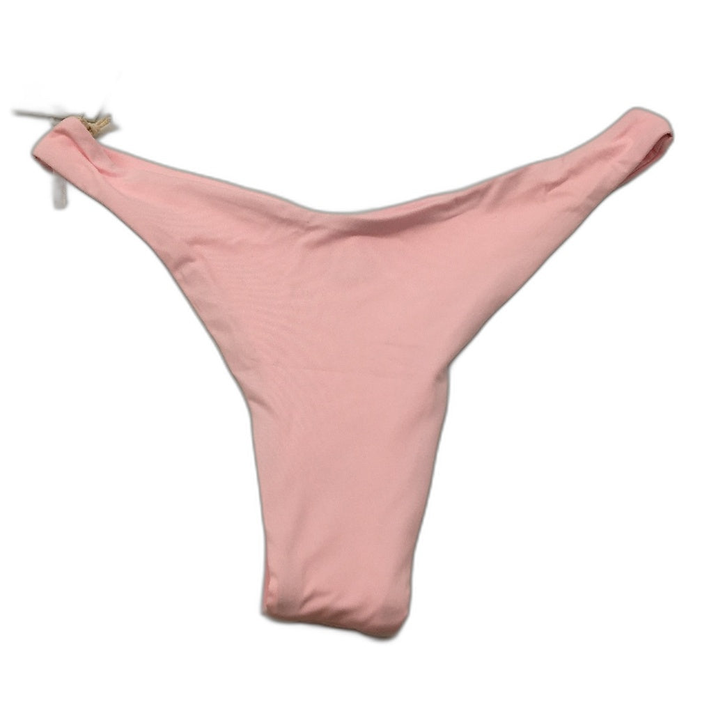 Subtitled Baby Pink Cute Swim Bikini Bottom Cheeky Style Ladies Size Large NEW