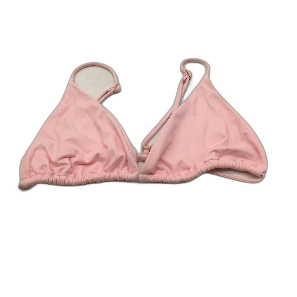 Subtitled Baby Pink Classic Triangle Swimwear Bather Top Ladies Size Large NEW