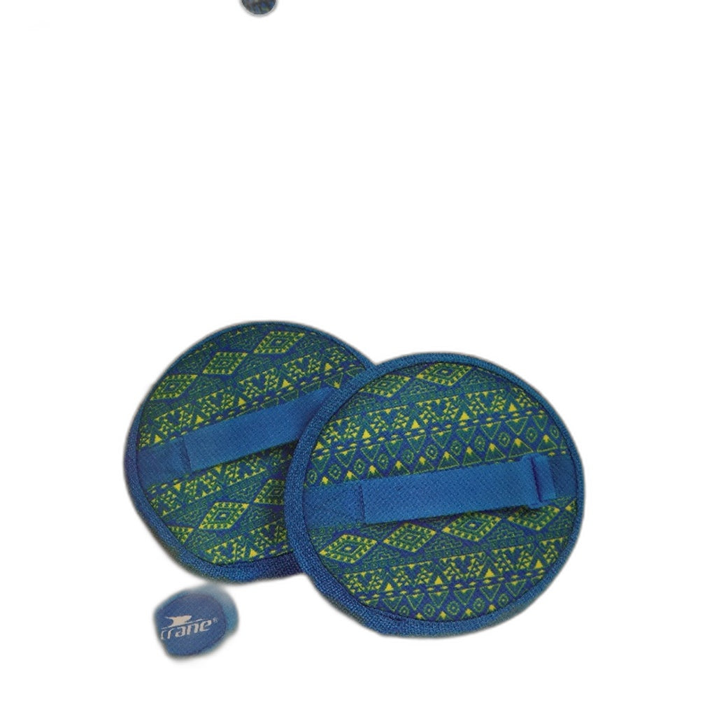 Crane Crane 3 Pcs 2x Catchball Game & 1x Flying Frisbee Ring Play Set Green & Blue Blue - Lightweight & Portable NEW