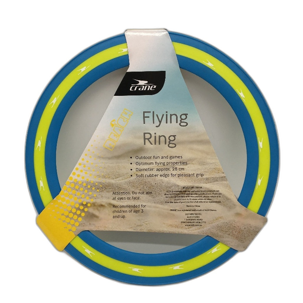 Crane Crane 3 Pcs 2x Catchball Game & 1x Flying Frisbee Ring Play Set Green & Blue Blue - Lightweight & Portable NEW