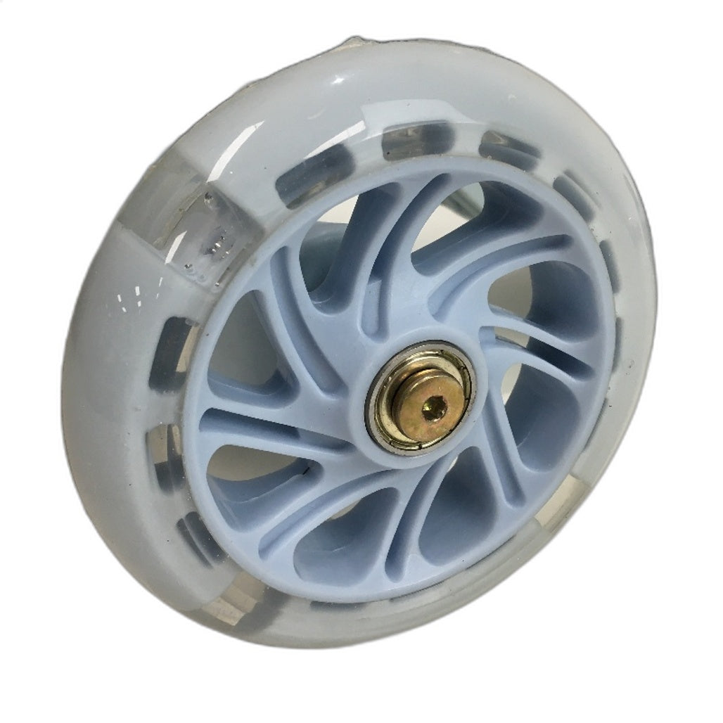 Tri-Wheel Pink & Grey Kick Scooter With Handlebars For Kids & Teens X8 Model