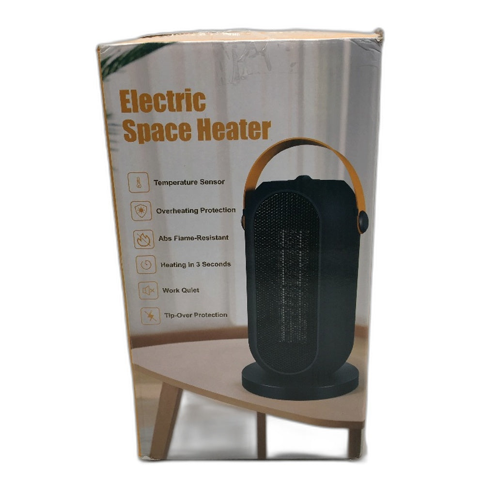 Portable Electric Space Heater with Temperature Sensor & Overheat Protect DEMO