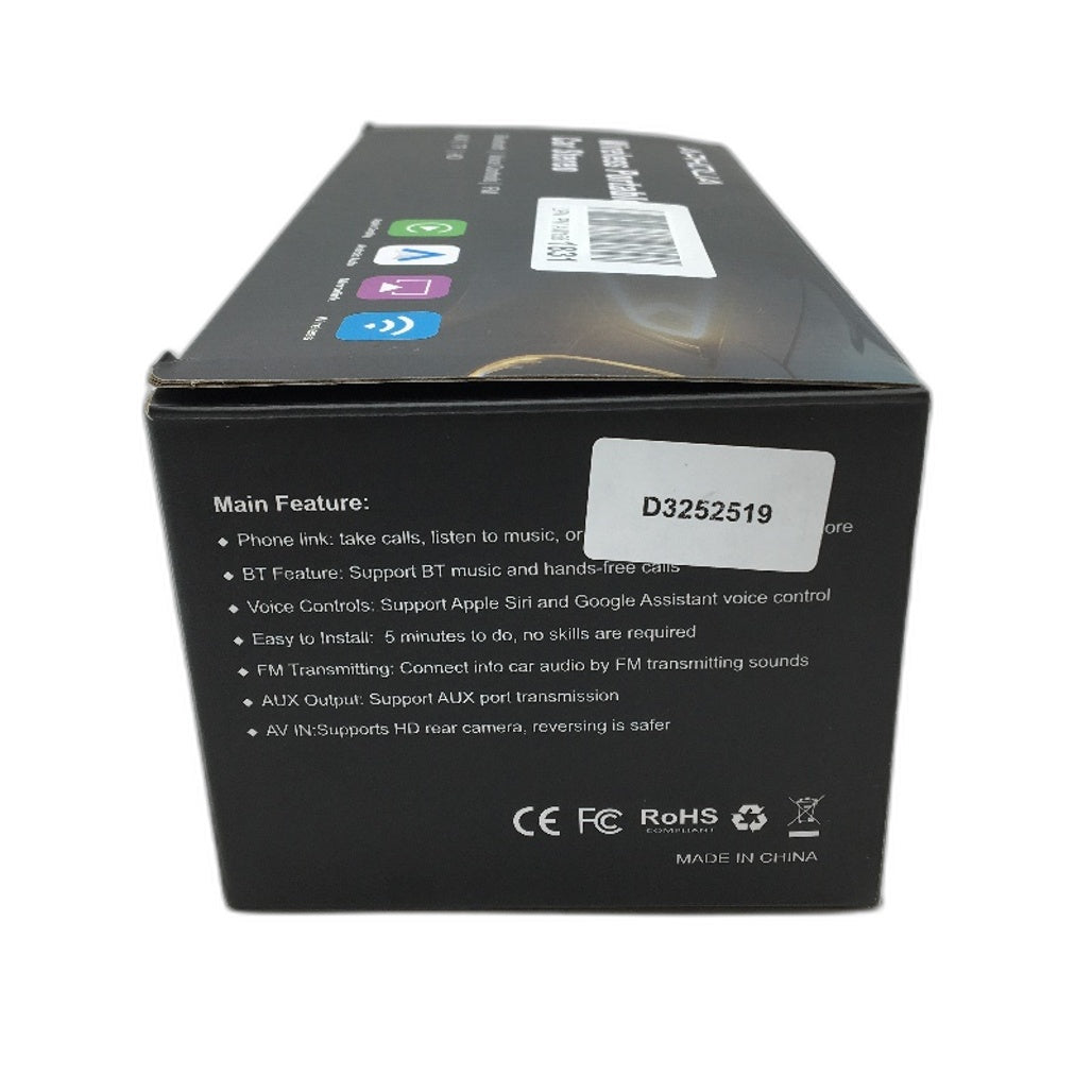 APHQUA 9.3" 1080p Wireless Portable Car Stereo with Carplay for All Models DEMO