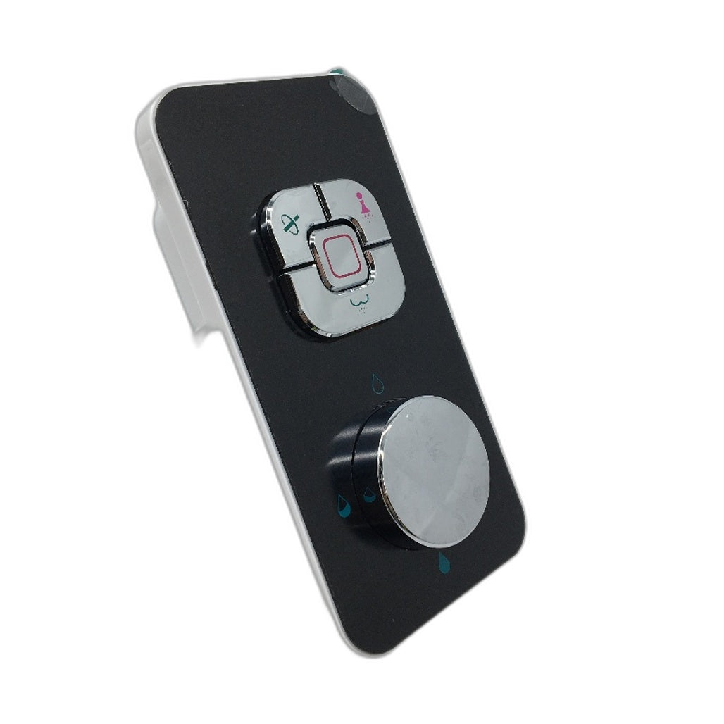 Samodra Non-Electric Silver Button Bidet Attachment with Pressure Controls NEW