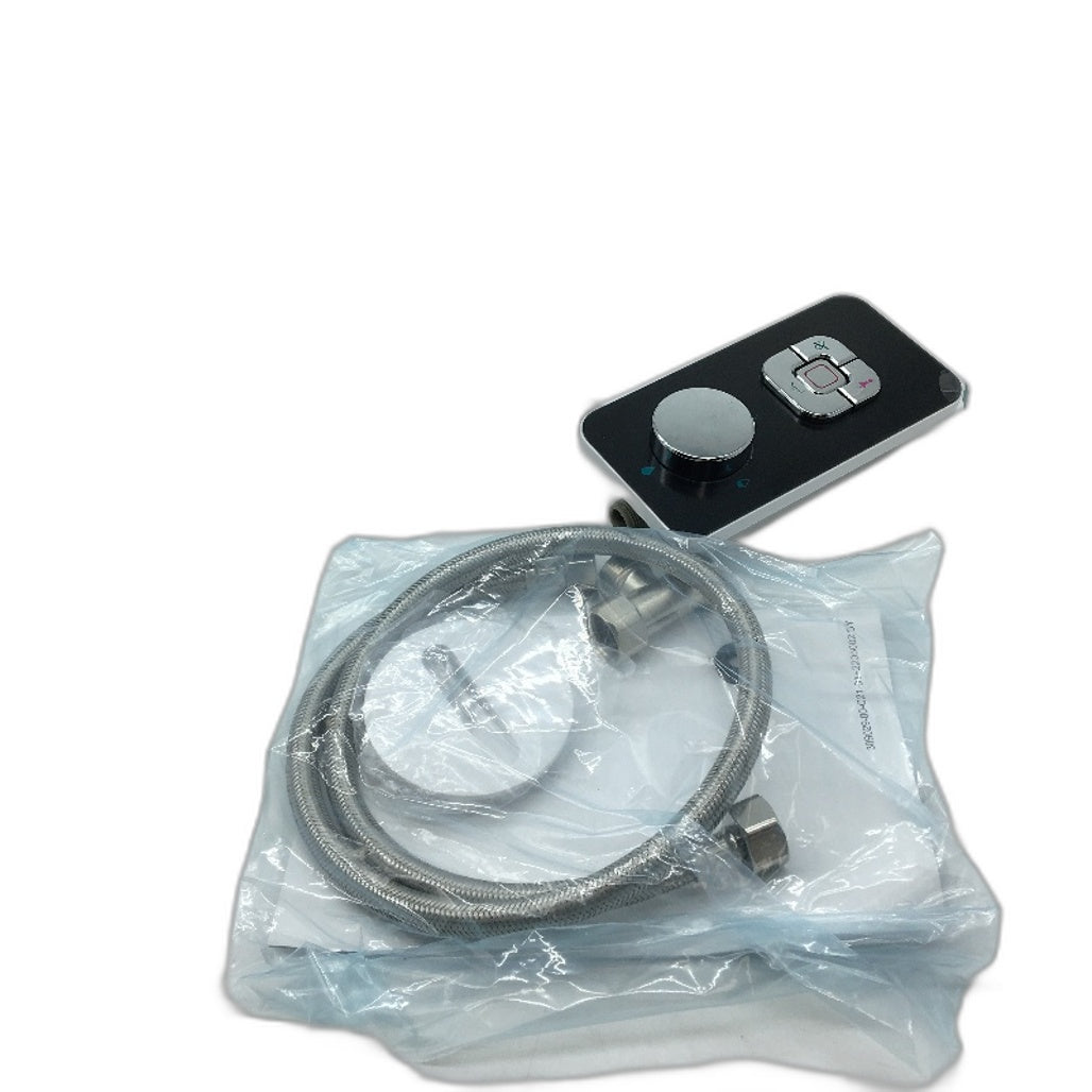 Samodra Non-Electric Silver Button Bidet Attachment with Pressure Controls NEW