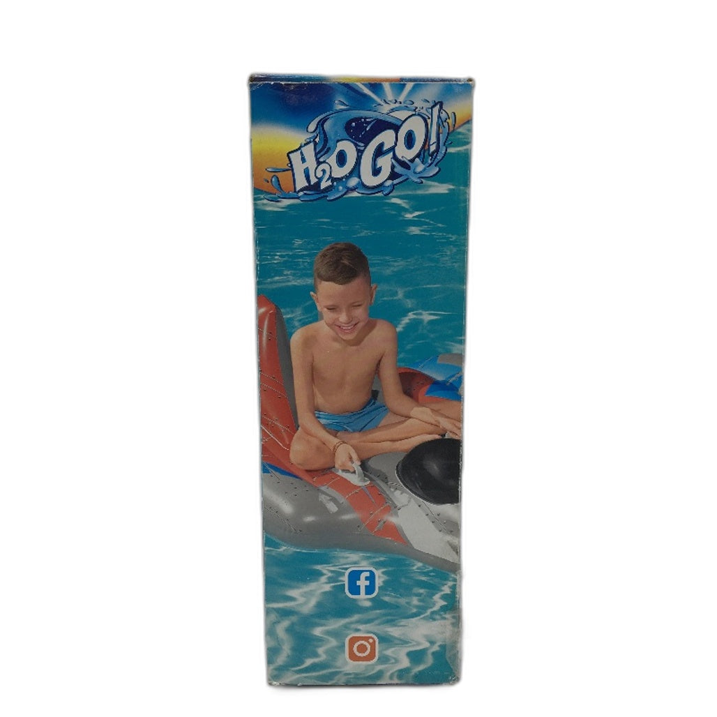 Bestway H20GO Galaxy Glider Ride-On One Rider Inflatable Swimming Pool Toy NEW
