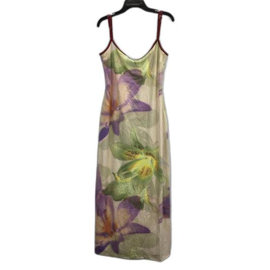Alice in The Eve Zayla Floral Print Slip Maxi Dress Ladies Size Medium NEW