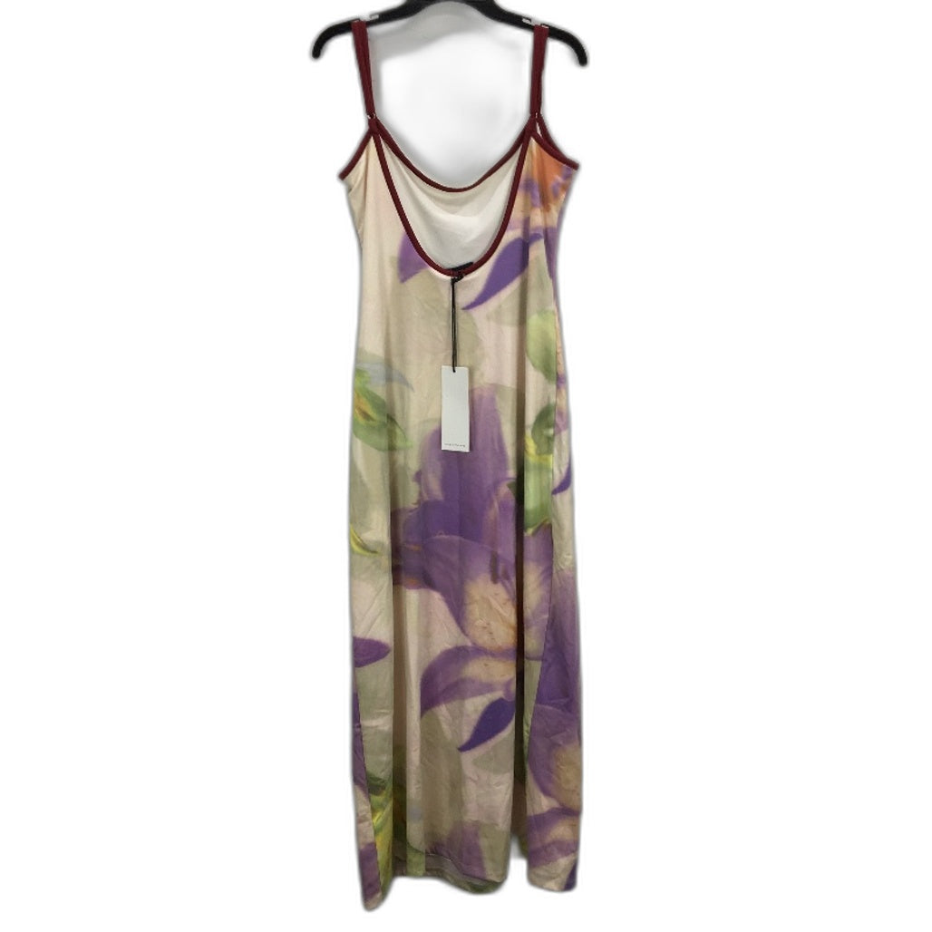 Alice in The Eve Zayla Floral Print Slip Maxi Dress Ladies Size Medium NEW