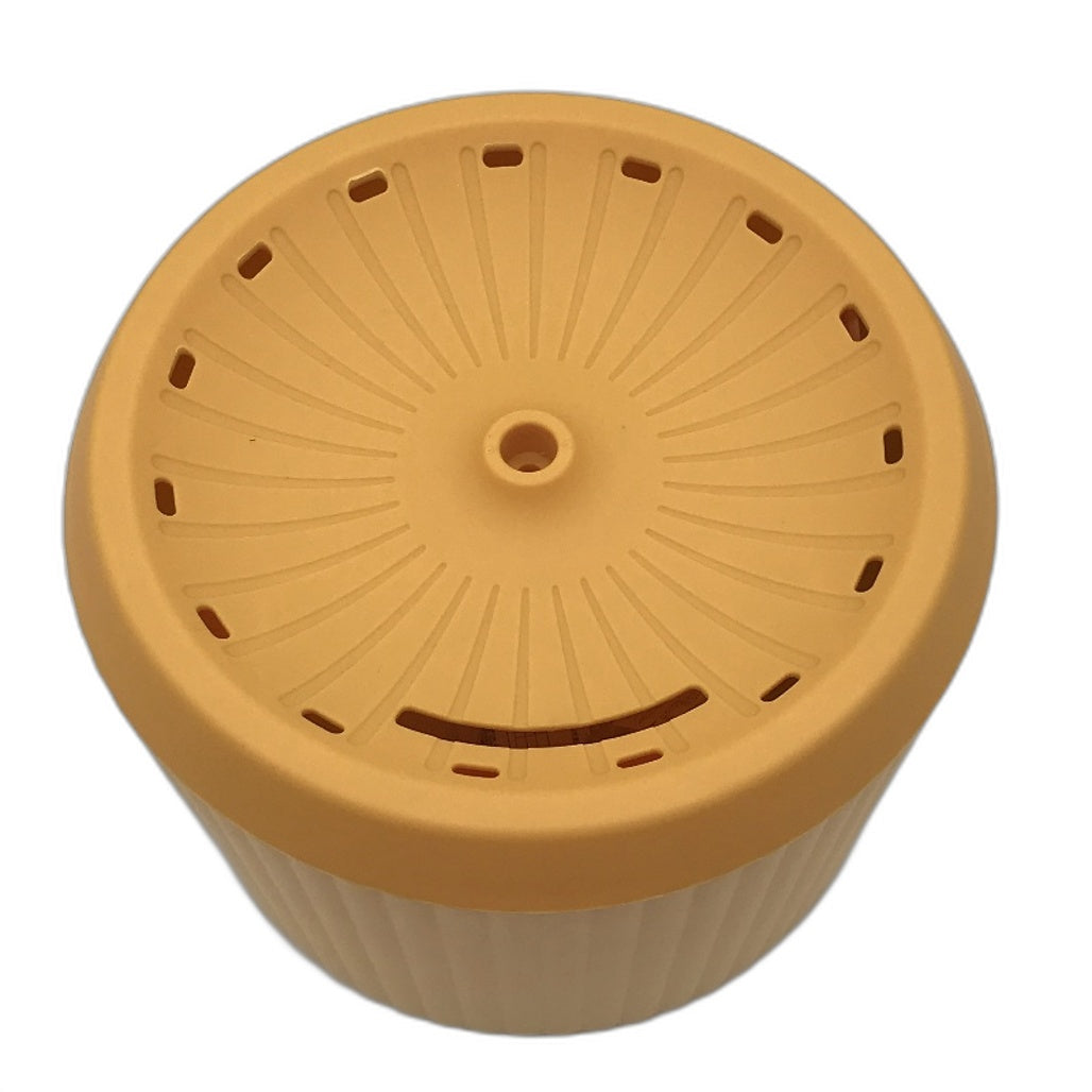 Yellow 3 Litre Pet Cat Drinking Water Fountain DEMO