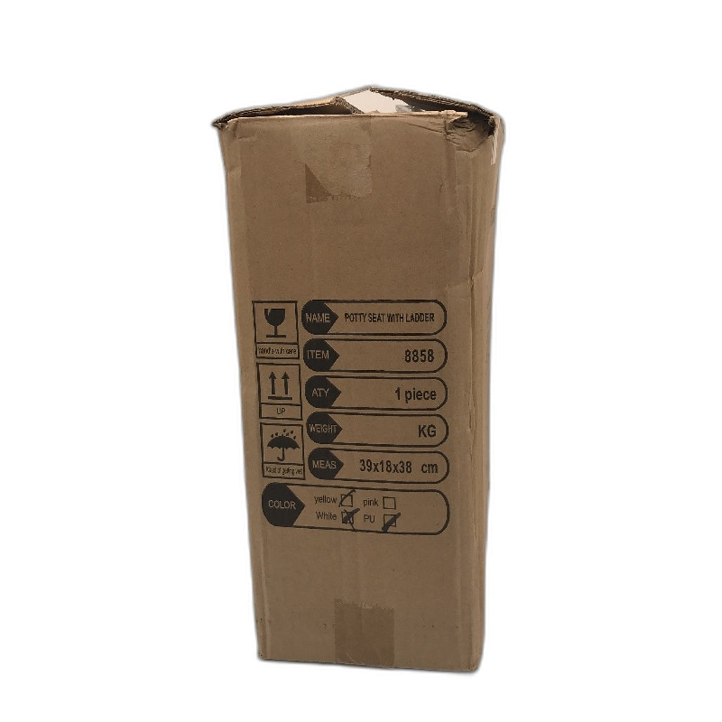 USOR Blue & Yellow Potty Toilet Training Seat With Step Stool Ladder Anti-Slip