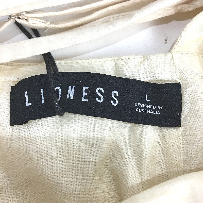 Lioness Allure Ivory White Strapless Mini Tube Dress Ladies Size Large NEW