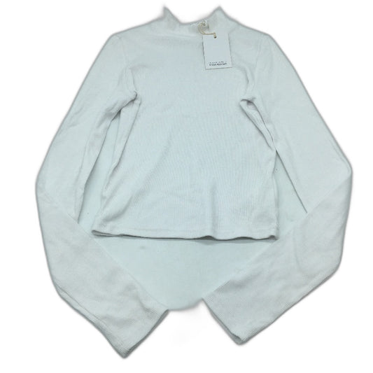General Pants Essentials Long Sleeve White Skivvy Top Ladies Size Small NEW