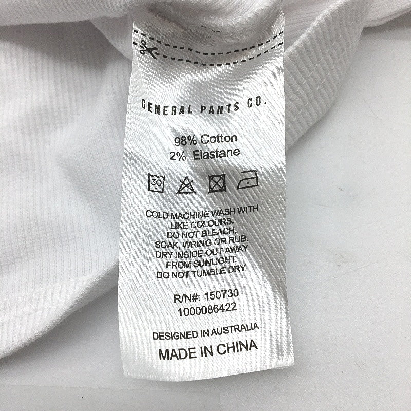 General Pants Essentials Long Sleeve White Skivvy Top Ladies Size Small NEW