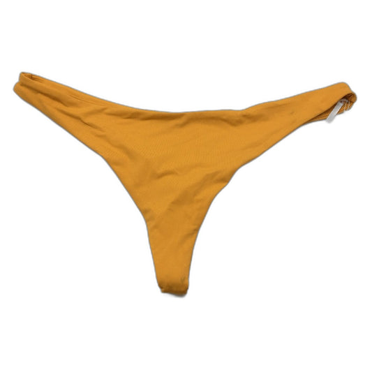 Subtitled Super Cheeky Tangerine Orange Brief Swim Bottoms Ladies Size XL NEW