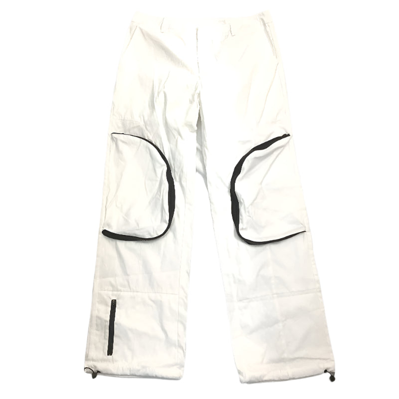 Neon Hart Skylar Patch Pocket Low Rise White Ski Pants Ladies Size Large NEW