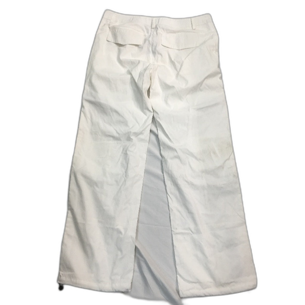 Neon Hart Skylar Patch Pocket Low Rise White Ski Pants Ladies Size Large NEW