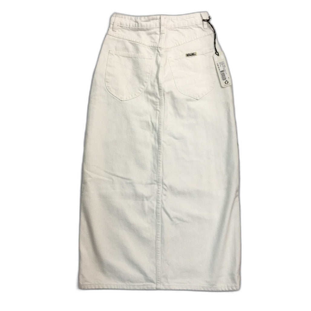Rolla's Chicago Vintage White A-Line Long Skirt Ladies Size 24/AU 6 NEW