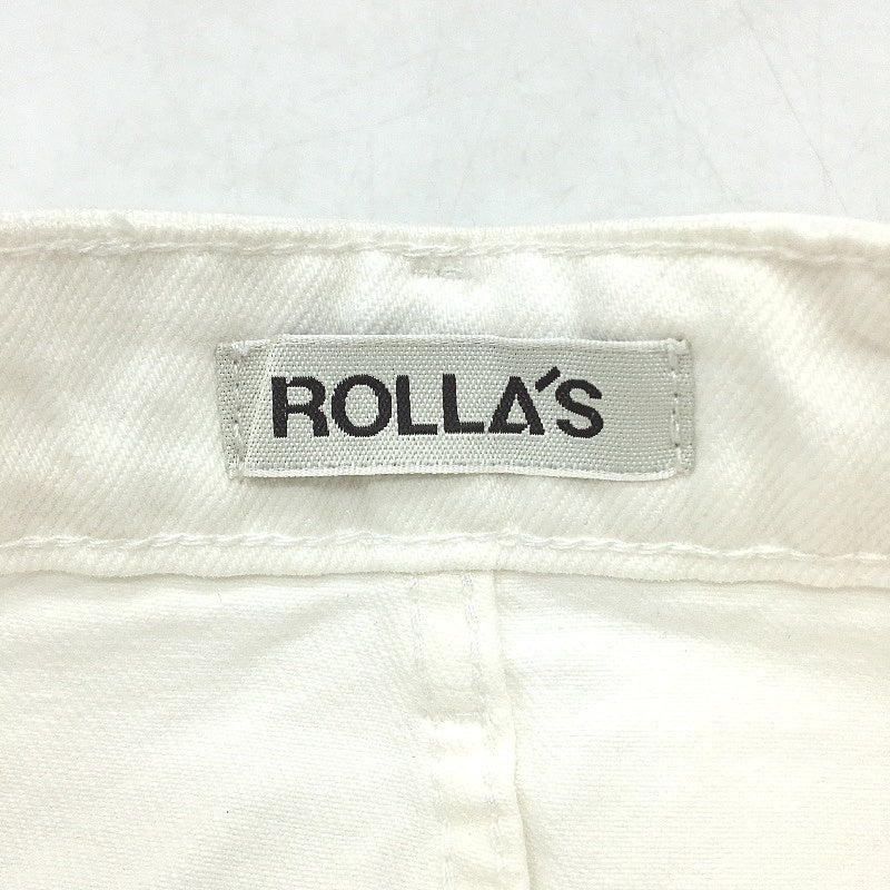 Rolla's Chicago Vintage White A-Line Long Skirt Ladies Size 24/AU 6 NEW