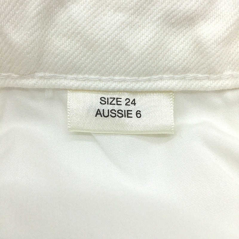 Rolla's Chicago Vintage White A-Line Long Skirt Ladies Size 24/AU 6 NEW