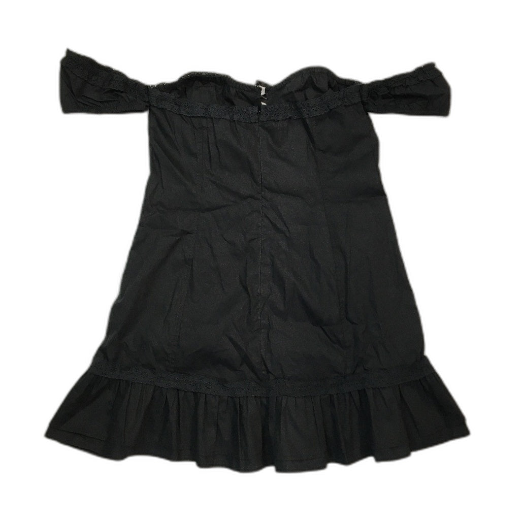 Insight Rodeo Lacey Cotton Black Off Shoulder Dress Ladies Size Small NEW