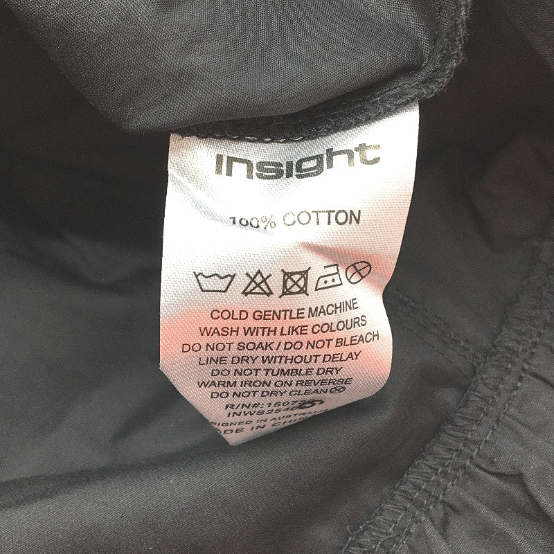 Insight Rodeo Lacey Cotton Black Off Shoulder Dress Ladies Size Small NEW