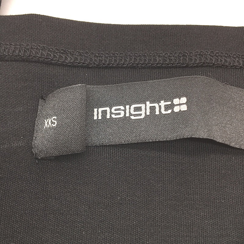 Insight Single Strap Buckle Black Cropped Cami Top Ladies Size XXS NEW