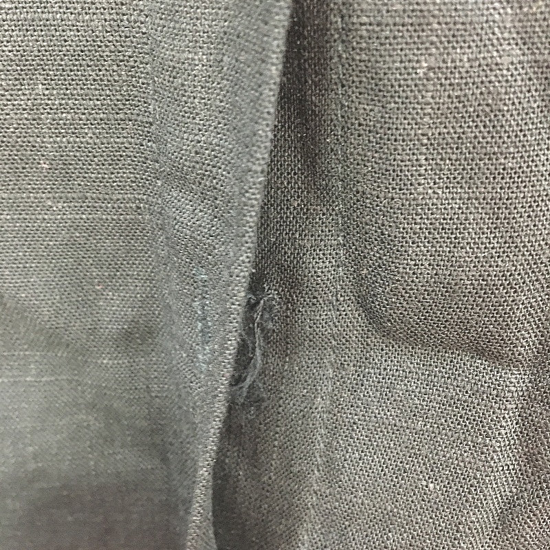 Dotti Bridget Black Midi Dress - Viscose Linen Blend Flowy Ladies Size AU 10 NEW