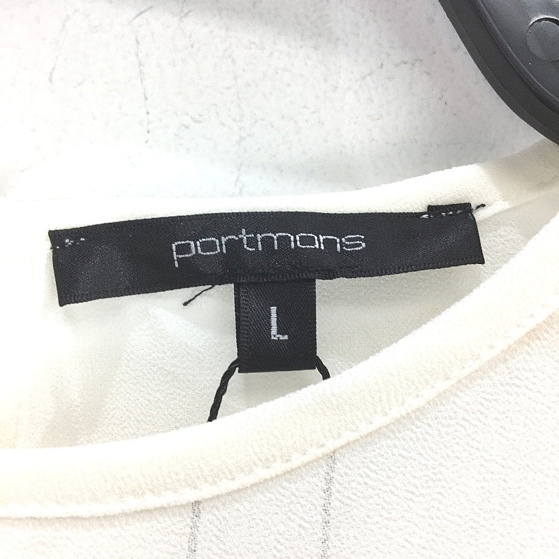 Portmans Primrose Puff Sleeve Corset Top in White - Viscose Blend Ladies Size Large NEW