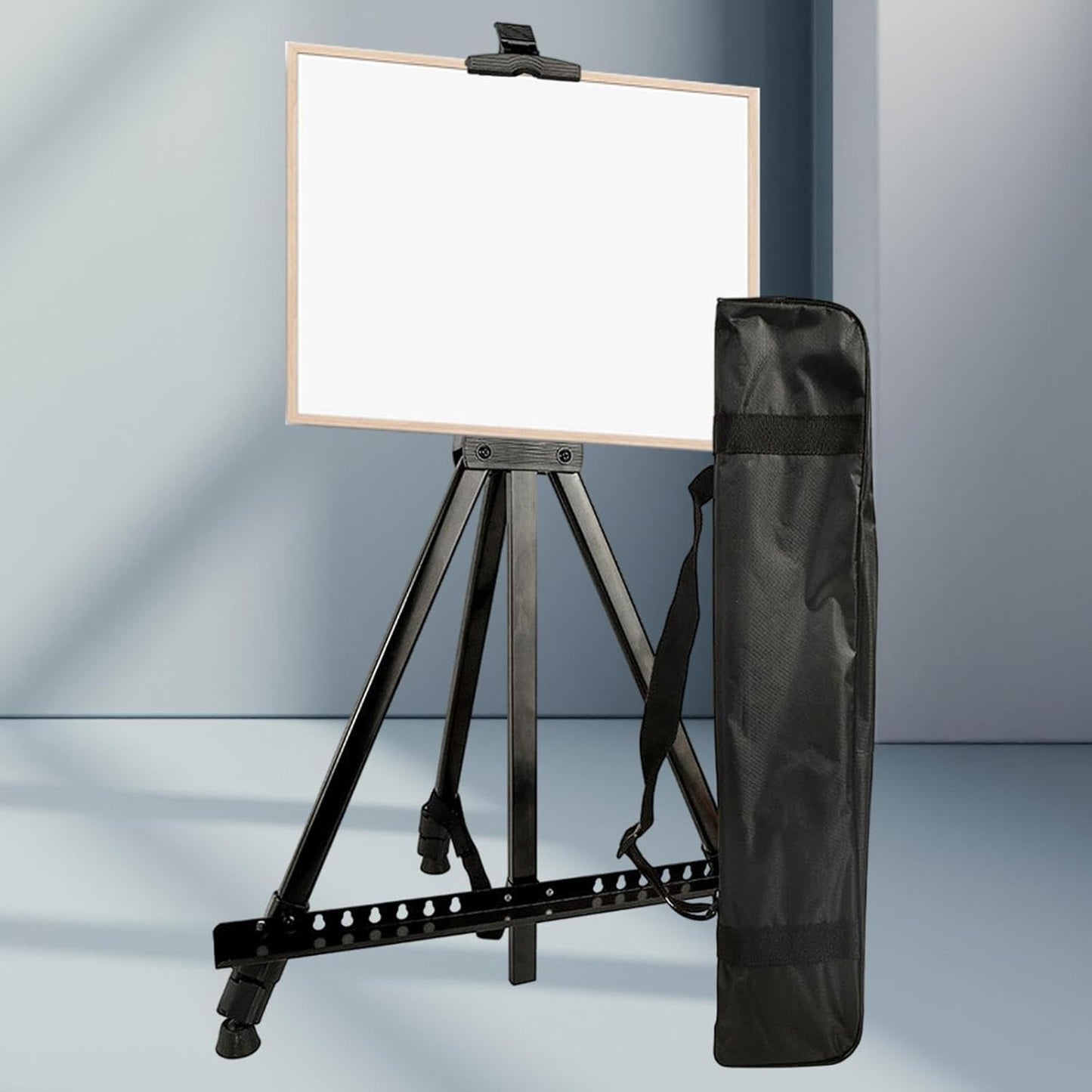 Vaveren Portable Adjustable Tripod Easel for Displaying Posters  Art in Bag DEMO