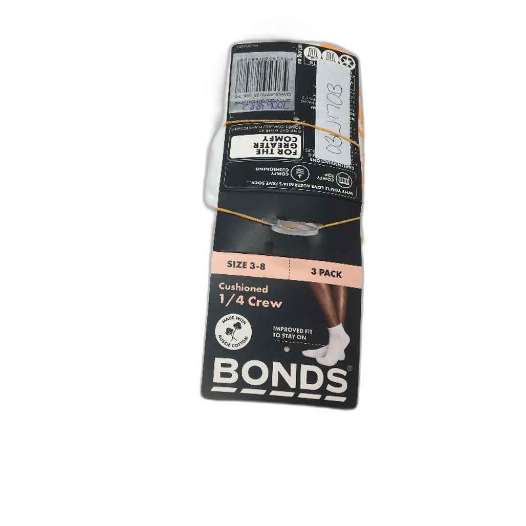 Bonds 2 Pce Stripe Hipster & Bikini Underwear 3 Pce Sock Pack Ladies Size 12 NEW