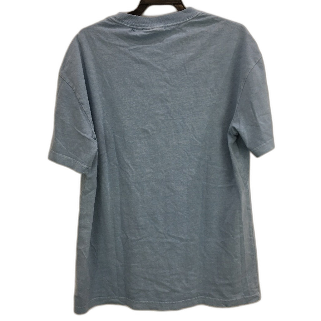 General Pants 100% Cotton Blue OG Vintage Plain T-Shirt Mens S NEW