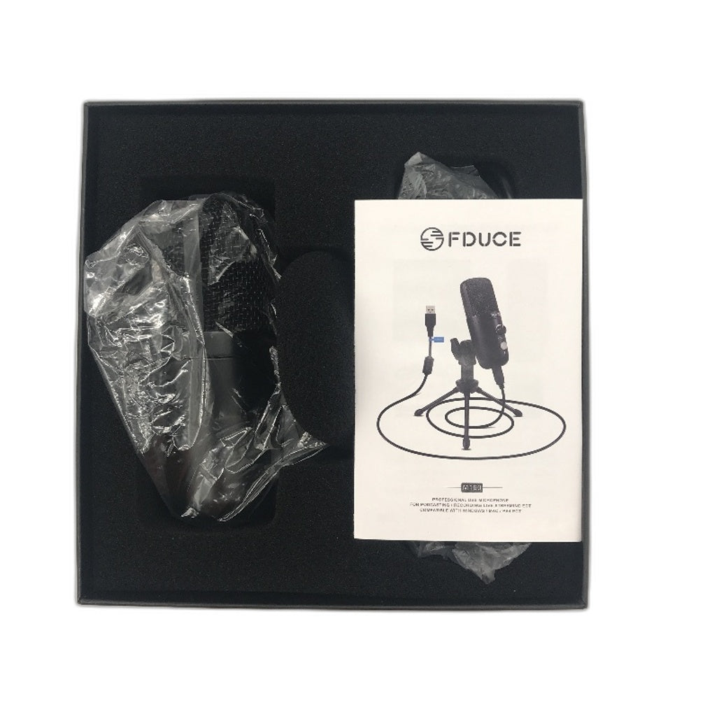 Fduce M160 Pro Audio USB Microphone For Podcasting Recording Live Streaming