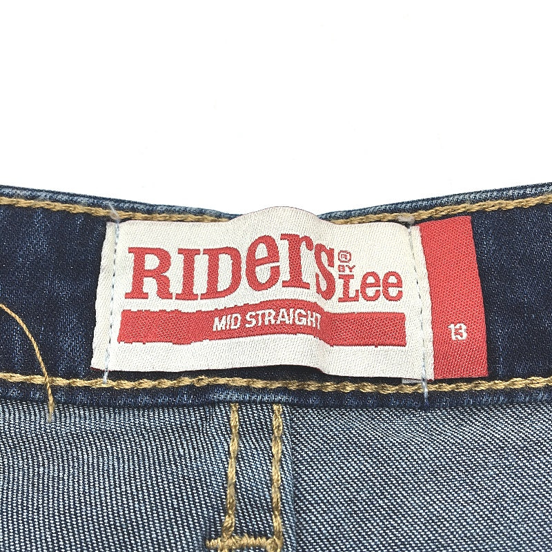 RIDERS by Lee mid rise full length straight jeans Women size 13