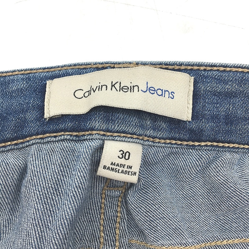 Calvin Klein Blue Ankle Skinny Jeans for Women - Size 30, Cotton Polyester Blend