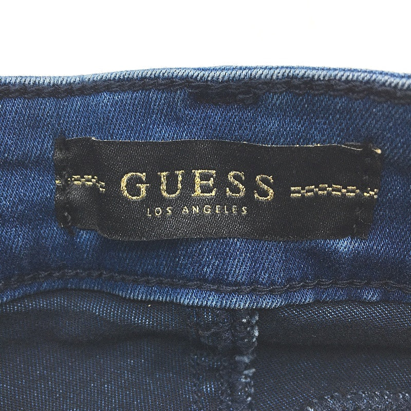 Guess 1981 Skinny Dark Blue Denim Classic Slim Jeans Ladies Size 29 NEW