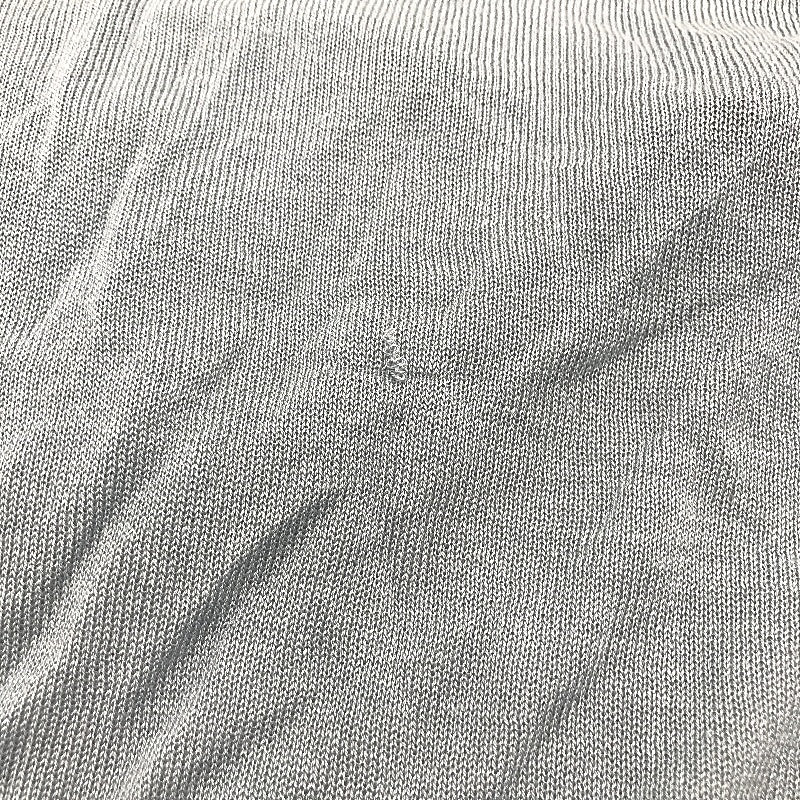 Alice in the Eve Blue Tencel Penny Sweatheart Knit Long Sleeve Women's Top Size S NEW