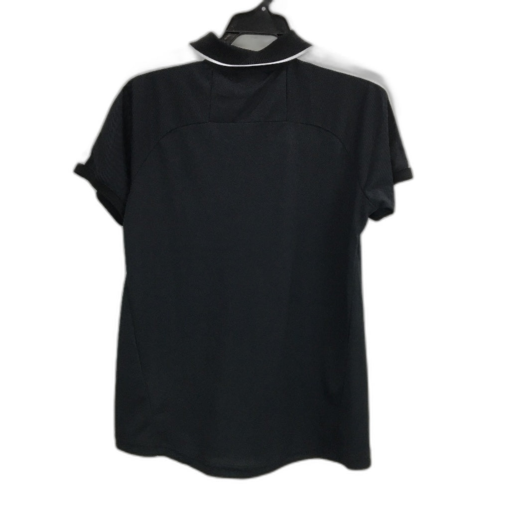 Cotton On AFL Collingwood Magpies Black Media Polo Top Ladies Small Size 10 NEW