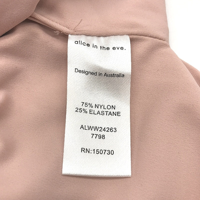 Alice In The Eve Light Pink 'Tara' Slinky Halter Top Ladies Size Small NEW