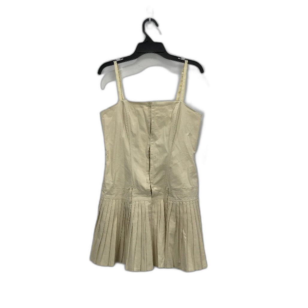 Lioness Honey Corset Mini Dress for Women - Beige Cotton Small Size NEW