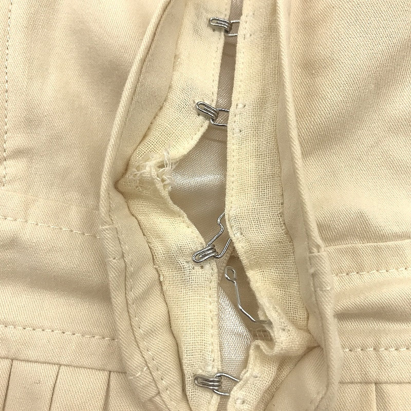 Lioness Honey Corset Mini Dress for Women - Beige Cotton Small Size NEW