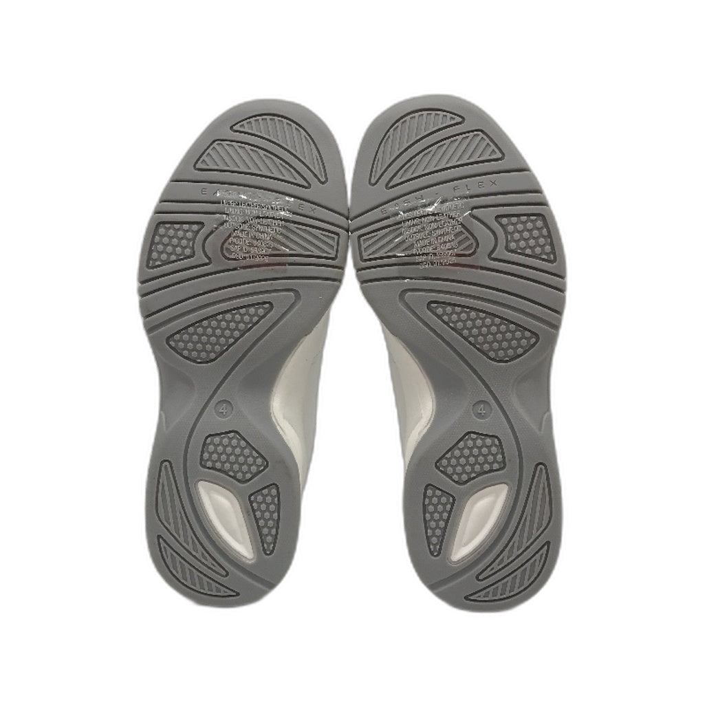 Lily & Dan White Premium Jogger Sport & School Shoes Lace-Up Size Kids AU 4