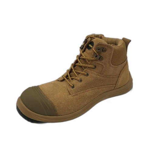 Blackhawk Aus Standard Steel Toe Cap Safety Boots Leather Wheat Mens Size 11 NEW