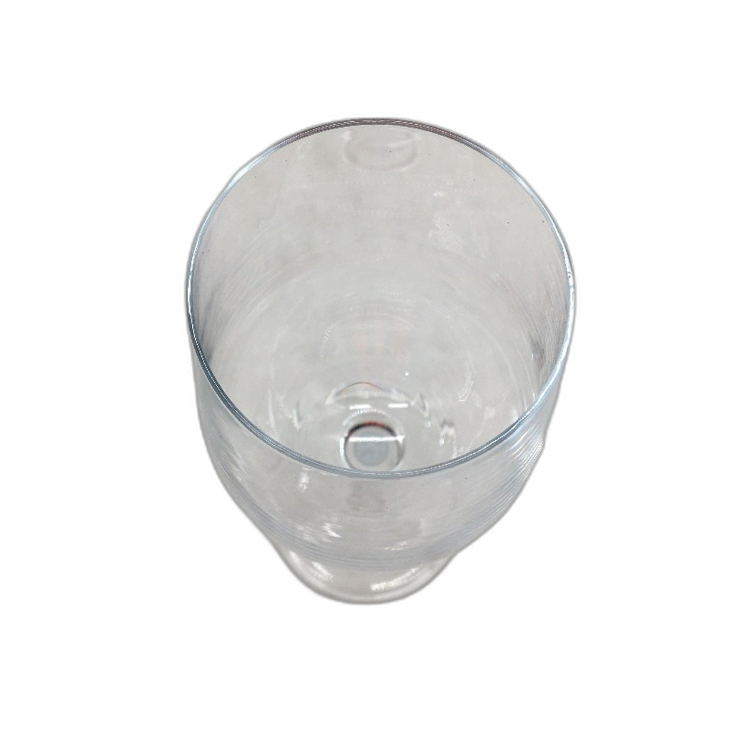 Paracity 2 Pcs Wine Glasses Crystal Clear Glass Set Long Stem Red & White Wine
