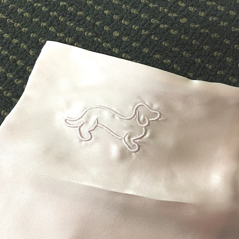 Peter Alexander Mulberry Silk Pastel Pink Pillow Case One Size 50x75cm NEW