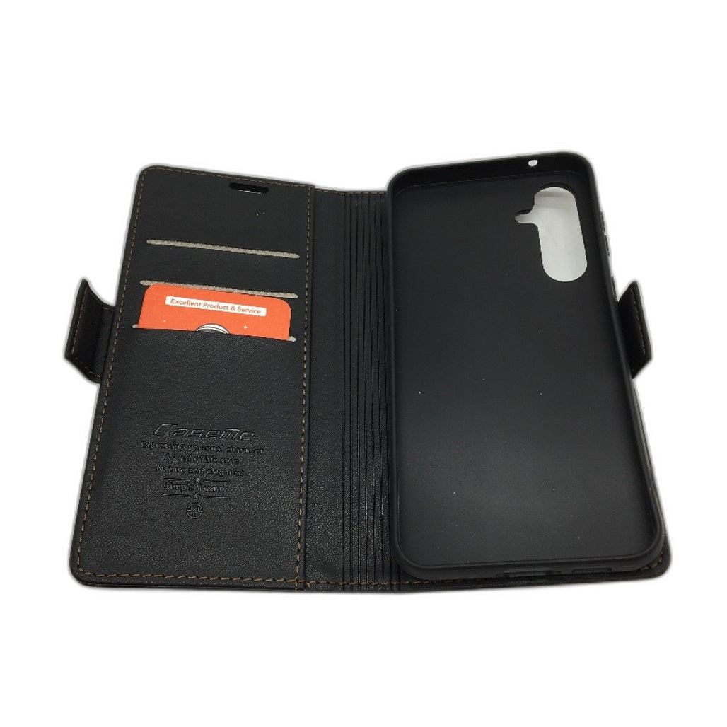 ELEPIK Samsung Galaxy S23 Fe Case With Card Holder Kickstand PU Leather NEW