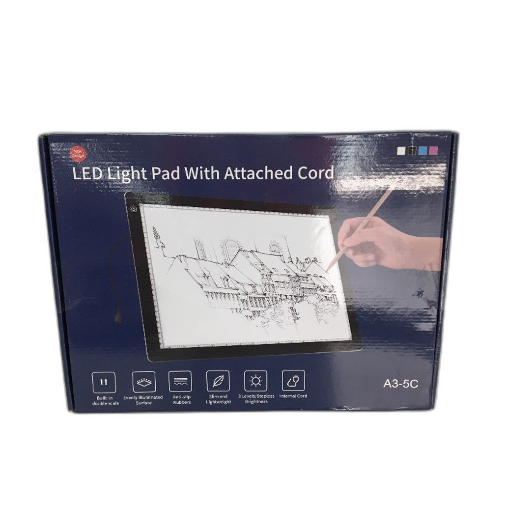 A3 LED Light Tracing Pad 3 Levels Brightness Art Sketching Drawing Board NEW