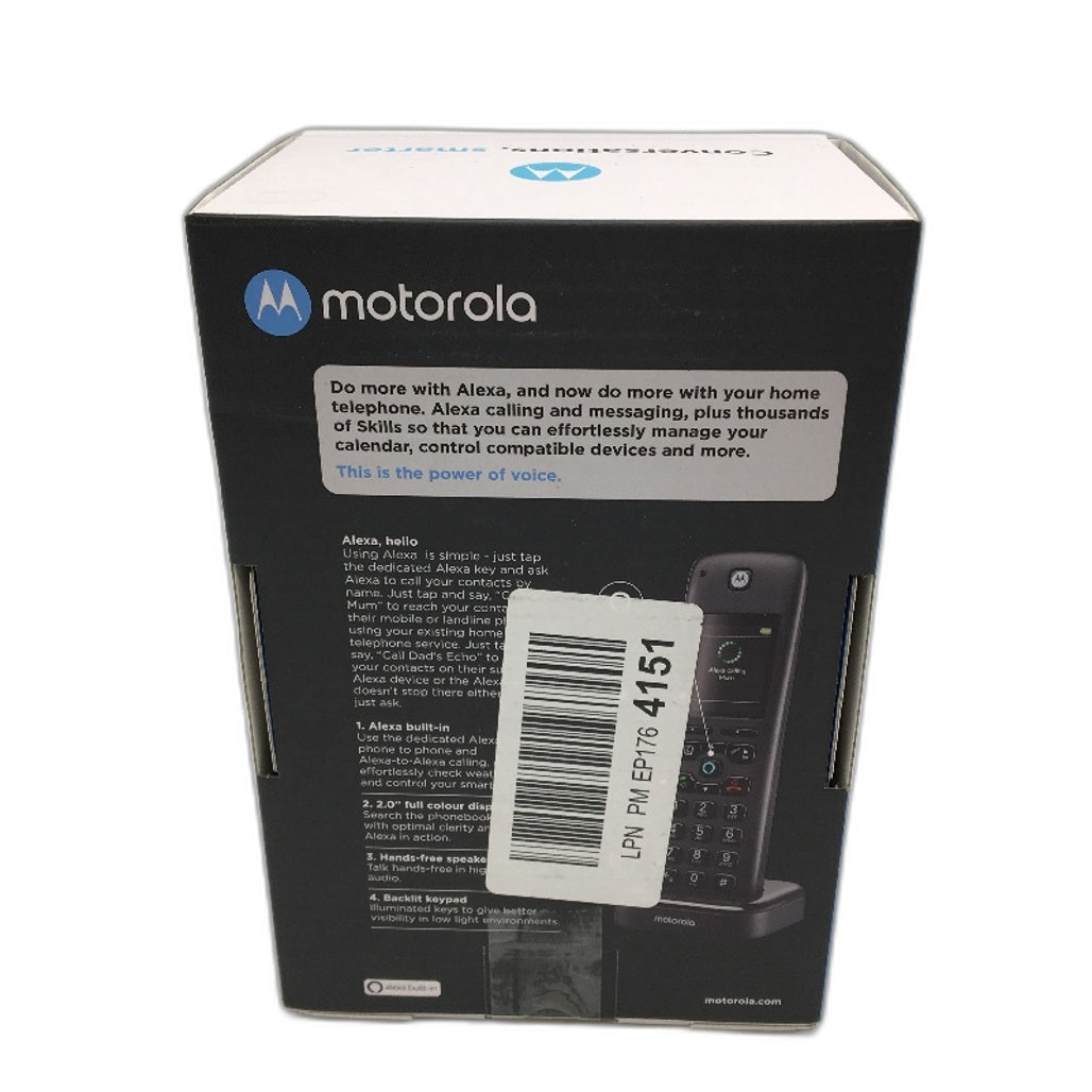 Motorola AXH Additional Headset For Use With AXH01 & AXH02 Built In Alexa NEW