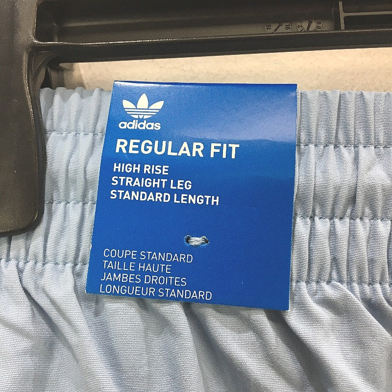 Adidas Adicolor Classics Baby Blue Lock Up Trackpants Ladies Size UK 16 NEW
