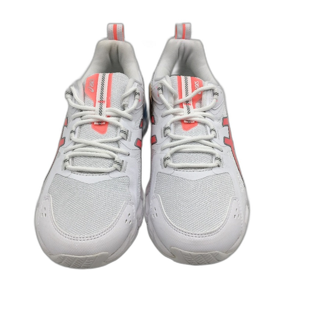 Asics Ortholite Gel-Quantum 180 White & Orange Sneakers Ladies US 7.5 EU 39 NEW