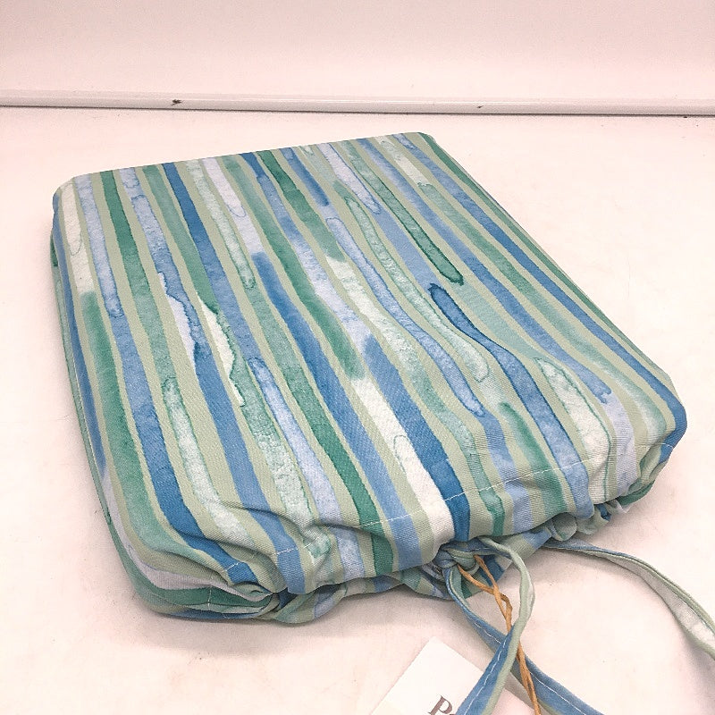 Peppertree Home Collection Blue Green Stripe Rectangle Tablecloth 150x 260cm NEW